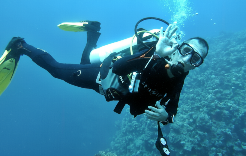 Introductory Diving Session at Lighthouse, Dahab