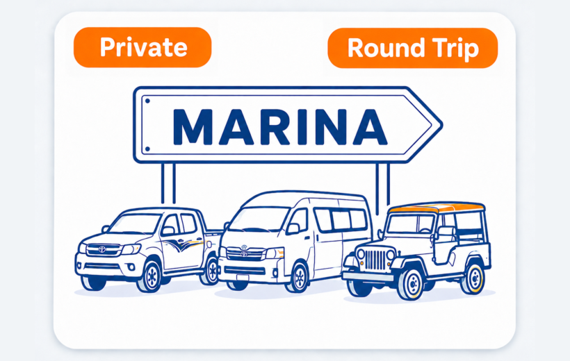 Private Transport to Yacht Marina Area in Dahab